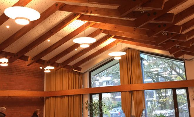 Werkstattaufbau der angefertigten Leuchte von Lichtpartner GmbH & Co. KG