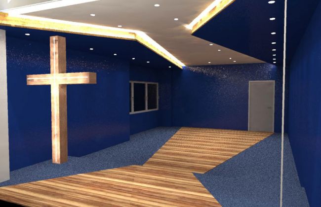 Gebetshaus Bremen 3D-Planung Referenzen Lichtpartner GmbH & Co. KG